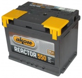 АККУМУЛЯТОР AKOM 6CT-55 РЕАКТОР ЕВРО (55 A/H) 550 A R+