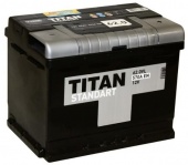 АККУМУЛЯТОР ТITAN STANDART (62 A/H) 570 A R+