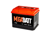 АККУМУЛЯТОР MEGA BATT 6СТ-55 (55 A/H) 420 A R+