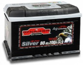 АККУМУЛЯТОР SZNAJDER SILVER (80 A/H) 700 A R+