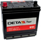 АККУМУЛЯТОР DETA POWER DB451 (45 A/H) 330 A L+