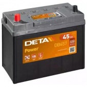 АККУМУЛЯТОР DETA SENATOR 3 DA457 (45 A/H) 390 A L+