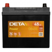 АККУМУЛЯТОР DETA POWER DB455 (45 A/H) 300 A L+