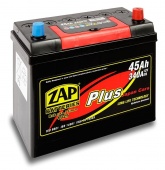 АККУМУЛЯТОР ZAP PLUS ASIA (45 A/H) 340 A R+