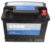 АККУМУЛЯТОР EXIDE CLASSIC EC620 (62 A/H) 500 A R+