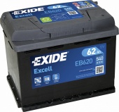 АККУМУЛЯТОР EXIDE EXCELL EB620 (62 A/H) 540 A R+