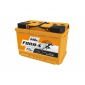 АККУМУЛЯТОР FORA-S (77 А/H) 640 A R+