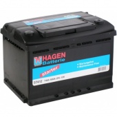 АККУМУЛЯТОР HAGEN (74 A/H) 680 A R+