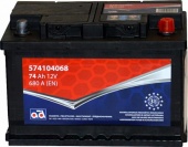 АККУМУЛЯТОР AD 574104068 (74 A/H) 680 A R+