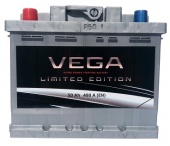 АККУМУЛЯТОР VEGA 6СТ-50 Е (50 A/H) 480 A R+
