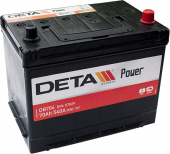 АККУМУЛЯТОР DETA POWER DB704 (70 A/H) 540 A R+