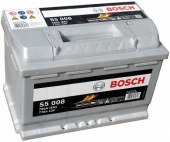 АККУМУЛЯТОР BOSCH S5 008 577 400 078 (77 A/H) 780 A R+