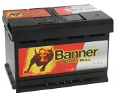 АККУМУЛЯТОР BANNER POWER BULL P7412 (74 A/H) 700 A R+