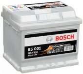 АККУМУЛЯТОР BOSCH S5 001 552 401 052 (52 A/H) 520 A R+