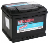 АККУМУЛЯТОР HAGEN (65 A/H) 540 A R+