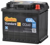 АККУМУЛЯТОР CENTRA STANDARD CC440 (44 A/H) 360 A R+