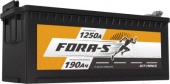 АККУМУЛЯТОР FORA-S 6СТ-190 (190 A/H) 1250 A L+ ПОД БОЛТ