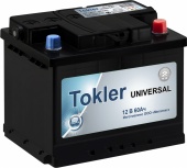 АККУМУЛЯТОР TOKLER UNIVERSAL (60 A/H) 480 A R+