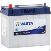 АККУМУЛЯТОР VARTA BLUE DYNAMIC ASIA B33 545 157 033 (45 A/H) 330 A L+