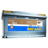 АККУМУЛЯТОР INCI AKU NANO GOLD (105 A/H) 950 A R+