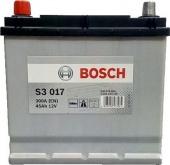 АККУМУЛЯТОР BOSCH S3 017 545 079 030 (45 A/H) 300 A L+