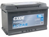 АККУМУЛЯТОР EXIDE PREMIUM EA900 (90 A/H) 720 A R+