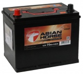 АККУМУЛЯТОР ASIAN HORSE (70 A/H) 630 A L+