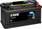 АККУМУЛЯТОР EXIDE CLASSIC EC900 (90 A/H) 720 A R+