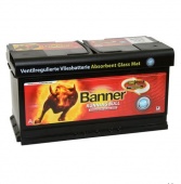 АККУМУЛЯТОР BANNER RUNNING BULL AGM 59501 (95 A/H) 850 A R+