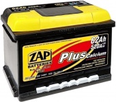 АККУМУЛЯТОР ZAP PLUS (62 A/H) 520 A R+