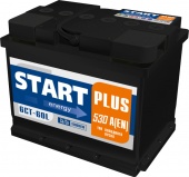 АККУМУЛЯТОР START PLUS (60 A/H) 530A R+