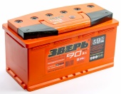АККУМУЛЯТОР ЗВЕРЬ (90 A/H) 800 A R+