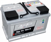 АККУМУЛЯТОР AUTOPART GALAXY SILVER (75 A/H) 750 А R+