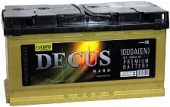 Аккумулятор DECUS Золото (110 Ah)