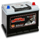 АККУМУЛЯТОР SZNAJDER SILVER JAPAN (80 A/H) 560 A R+