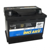 АККУМУЛЯТОР INCI AKU SUPRA (60 A/H) 540 A R+