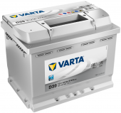 АККУМУЛЯТОР VARTA SILVER DYNAMIC D39 563 401 061 (63 A/H) 610 A R+