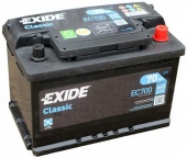АККУМУЛЯТОР EXIDE CLASSIC EC700 (70 A/H) 640 A R+