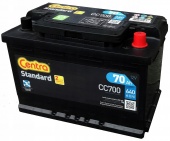 АККУМУЛЯТОР CENTRA STANDARD CC700 (70 A/H) 640 A R+