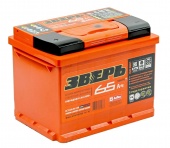 АККУМУЛЯТОР ЗВЕРЬ (65 A/H) 640 A R+