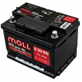 АККУМУЛЯТОР MOLL M3+ (60 A/H) 550 A R+