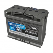АККУМУЛЯТОР AKOM ULTIMATUM AGM (60 A/H) 680 A R+