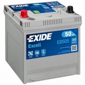 АККУМУЛЯТОР EXIDE EXCELL EB505 (50 A/H) 360 A L+