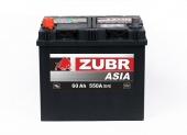 АККУМУЛЯТОР ZUBR ULTRA ASIA (60 A/H) 550 A L+