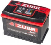 АККУМУЛЯТОР ZUBR AGM (70 A/H) 760 A R+
