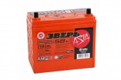 АККУМУЛЯТОР ЗВЕРЬ 75B24R (58 A/H) 600 A L+