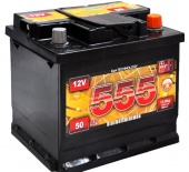 АККУМУЛЯТОР 555 6СТ-50 А3 (50 A/H) 390 A R+