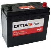 АККУМУЛЯТОР DETA POWER DB454 (45 A/H) 300 A R+