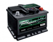 АККУМУЛЯТОР GIGAWATT (53 A/H) 470 A R+