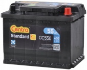 АККУМУЛЯТОР CENTRA STANDARD CC550 (55 A/H) 460 A R+